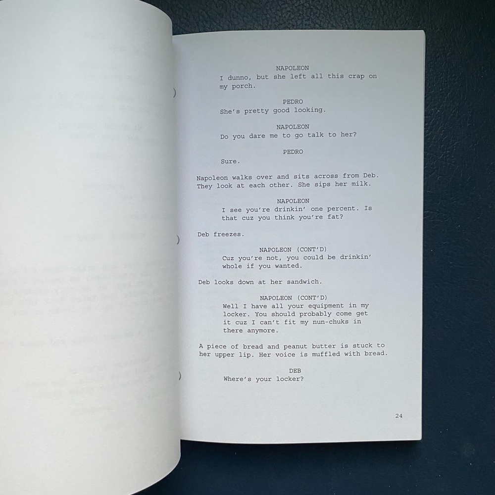 Napoleon Dynamite Final Shooting Script - Picture 2 of 3